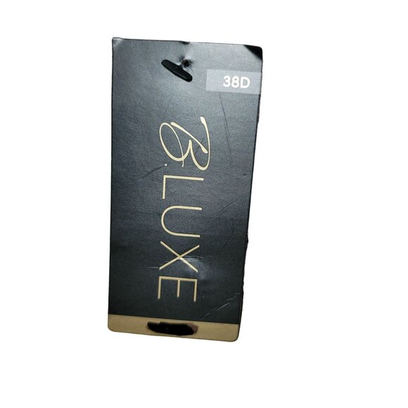 B‎ Luxe Bra Size 38D Women Lace Overlay and Adjustable Strap Mauve Pink  Push Up - Picture 4 of 4